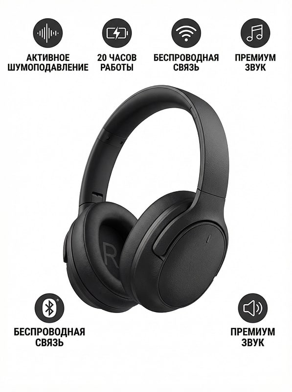 Наушники. Нейросети для инфографики Wildberries 2026