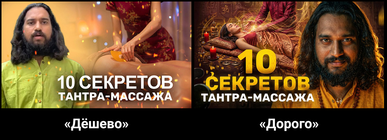 Превью на заказ для видео. Дёшево и дорого. Сравнение Превью на заказ для видео. Дёшево и дорого. Сравнение
